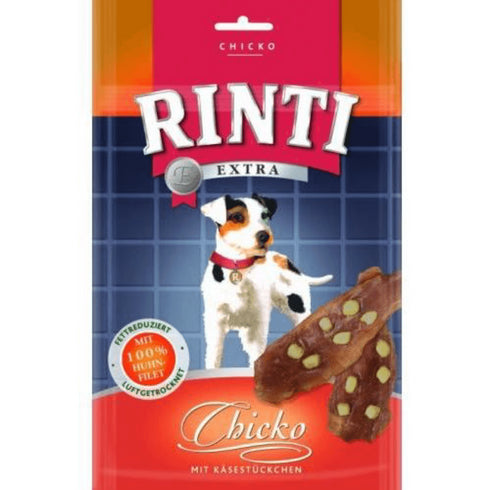 Recompensa pentru caini Rinti Extra Chicko Pui cu Branza 7 buc